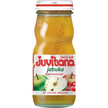 JUVITANA SOKIĆ OD JABUKE BISTRI 125ml PT JUVITANA SOKIĆ OD JABUKE BISTRI 125ml PT
